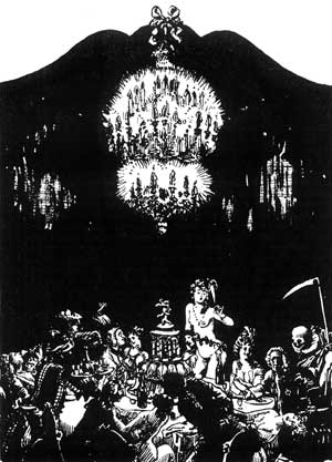 «Предупреждение». Рисунок из серии «Смерть». 1907