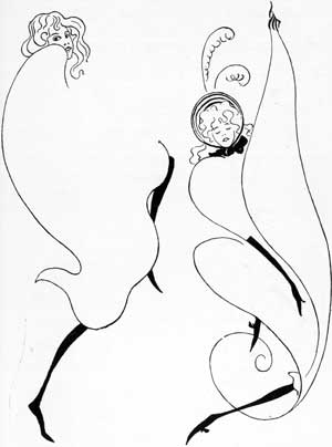 Т.Гейне. Рисунок из книги «Барбизонцы» Пьера д’Обека. 1897