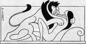 Т.Т.Гейне. Рисунок для трагедии «Юдифь» Ф.Геббеля.1908