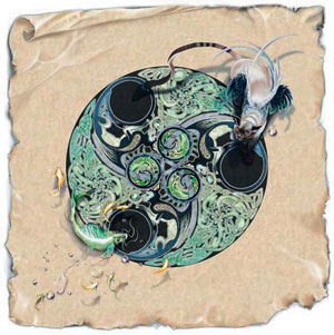 Цифровая работа «Cat Knot»