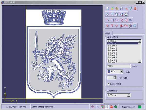Рис. 7. Raster to Vector Conversion Toolkit