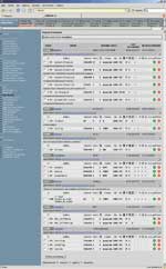 Интерфейс системы для персонала компании