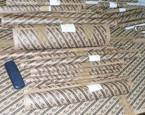 Готовые заказы упакованы и промаркированы