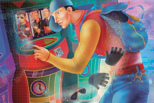 Иллюстрации для «Студии Артемия Лебедева» и журнала «Свободные деньги»