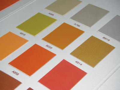 Образцы переплетов в каталоге SyNT3, коллекция Prestige