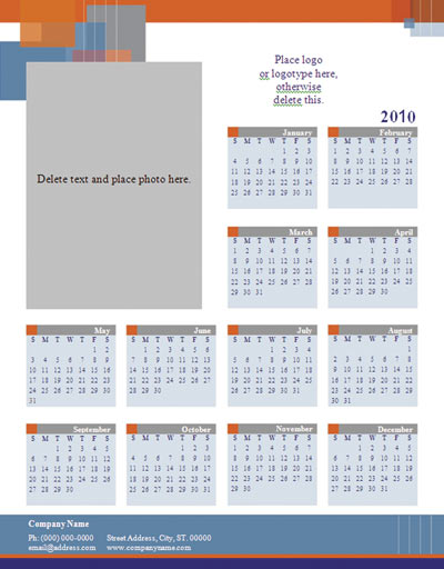 Рис. 4. Подобно многим типографиям, Hewlett-Packard предлагает посетителям своего сайта стандартные форматы календарей, в которые легко можно вставить фото и логотип и распечатать