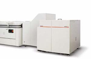 Agfa Palladio — полностью автоматизированный планшетный CtP (формата B2), позволяющий производить до 20 пластин в час