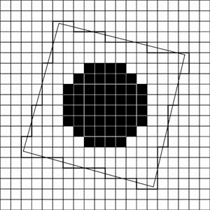 Рис. 19. Растровая ячейка в IS-технологии