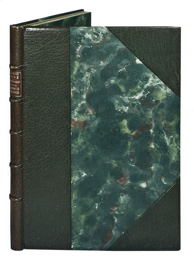 Доре Г. Живописная, драматическая и карикатурная история Святой Руси по трудам авторов хроник и историков: Нестора, Никона, Сильвестра, Карамзина, Сегюра и др., прокомментированная и проиллюстрированная 500 великолепными гравюрами Гюстава Доре, гравированными на дереве по методу новой школы под общим управлением Сотэна, гравера «Российской истории», батальных сцен, портретов, пейзажей, жанровых картинок, изображений цветов, животных, моллюсков и редких растений. Париж: Ж. Бри-старший, книготорговец, издатель «Российской истории», Рабле, Вальтера Скотта, лорда Байрона, иллюстрированных литературных путешествий. 207 стр.: ил. (500 ксилографий); 28Ѕ19,5 см. В полукожаном переплете конца ХХ века, имитирующем переплеты середины XIX века. В верхней части корешка на ярлыке красной кожи золототисненое заглавие. Форзацы «мраморной» бумаги. Печатные иллюстрированные обложки сохранены. Цена 4 франка. Ввоз книги в Россию был затруднен в связи с цензурным запретом