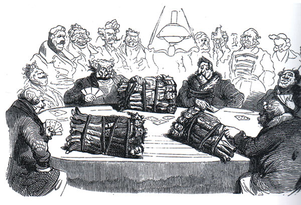 Крепостное право позволяло помещикам играть в карты не только на деньги