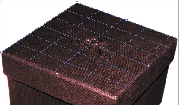 Рис. 16. На верхней грани крышки коробки создана первая плоскость (а); процесс создания дочерней плоскости (б); созданы пять перспективных плоскостей (в)