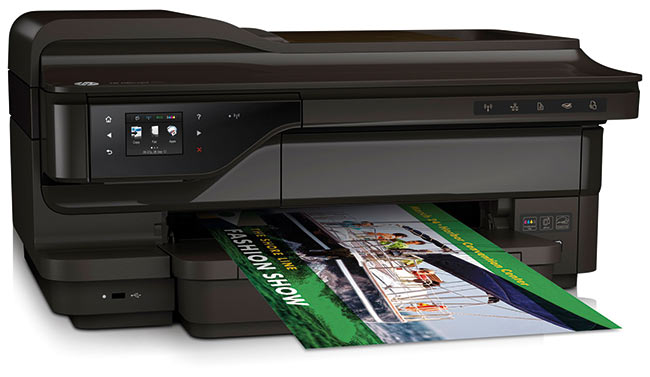 Струйное МФУ HP Officejet 7610 e-All-in-One позволяет печатать на носителях формата до A3+ 