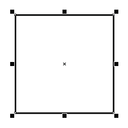 Рис. 1. Создание квадрата