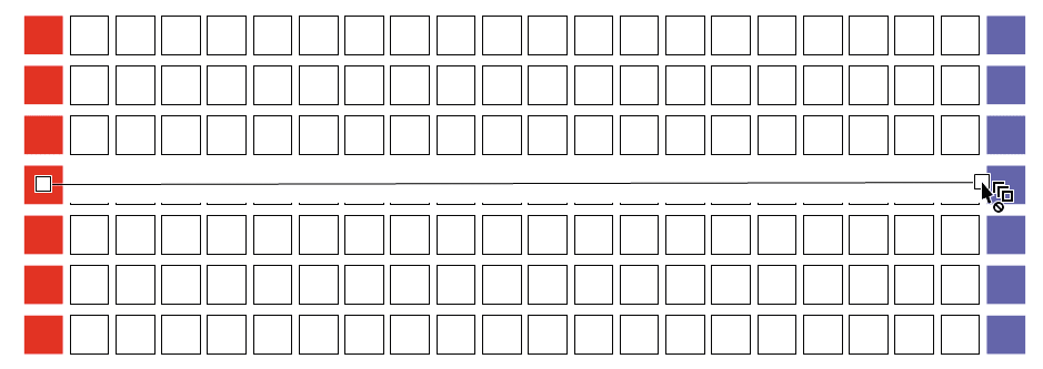 Рис. 9. Создание группы перетекания