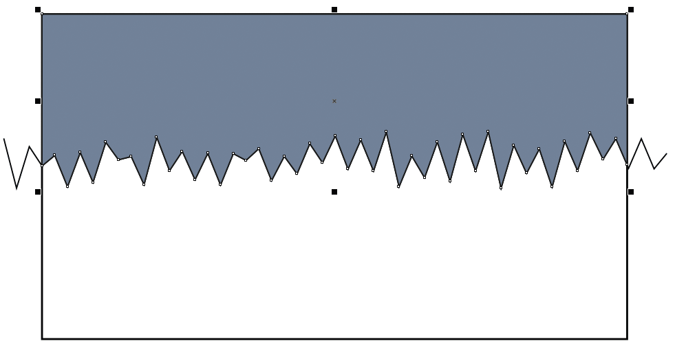 Рис. 28. Новый объект, созданный при помощи инструмента
Интеллектуальная заливка
