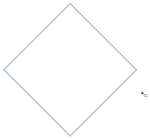 Рис. 33. Выделение узловых точек инструментом редактирования форм