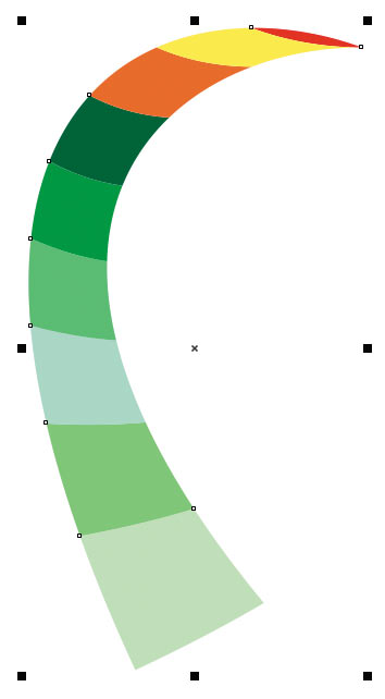 Рис. 48. Удаление абриса выделенных объектов