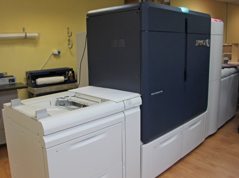 ЦПМ Xerox Iridesse Production Press в типографии «Цифровые технологии»