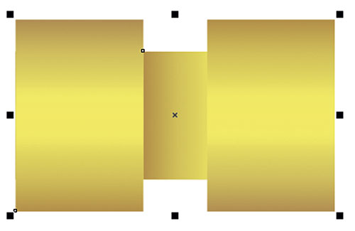 Рис. 24. Создана копия исходной группы, повернутая на 180°