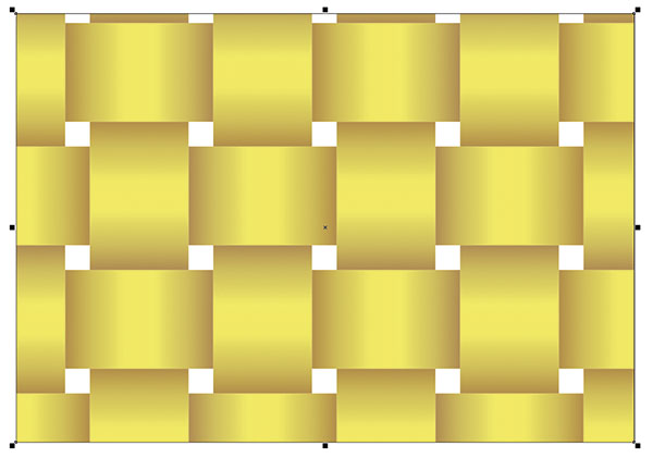 Рис. 38. Прямоугольник закрашен
созданной заливкой